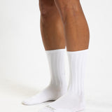 Zoot Sports HIGH SOCKS Unisex Ultra P1x Aero 7" Sock - White