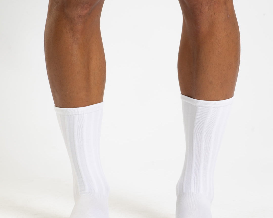 Zoot Sports HIGH SOCKS Unisex Ultra P1x Aero 7" Sock - White