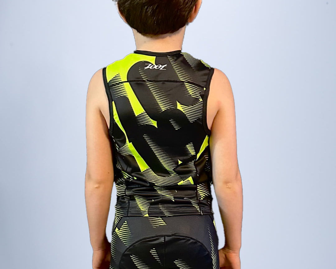 Zoot Sports KIDS TRI TANKS Youth Ltd Protégé Tri Tank - Icon Yellow