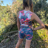 Zoot Sports KIDS Youth Ltd Protégé Tri Racesuit - Island Original Pink