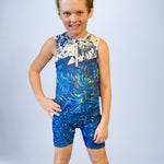 Zoot Sports KIDS Youth Ltd Protégé Tri Tank - Island Original Blue