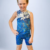 Zoot Sports KIDS Youth Ltd Protégé Tri Tank - Island Original Blue