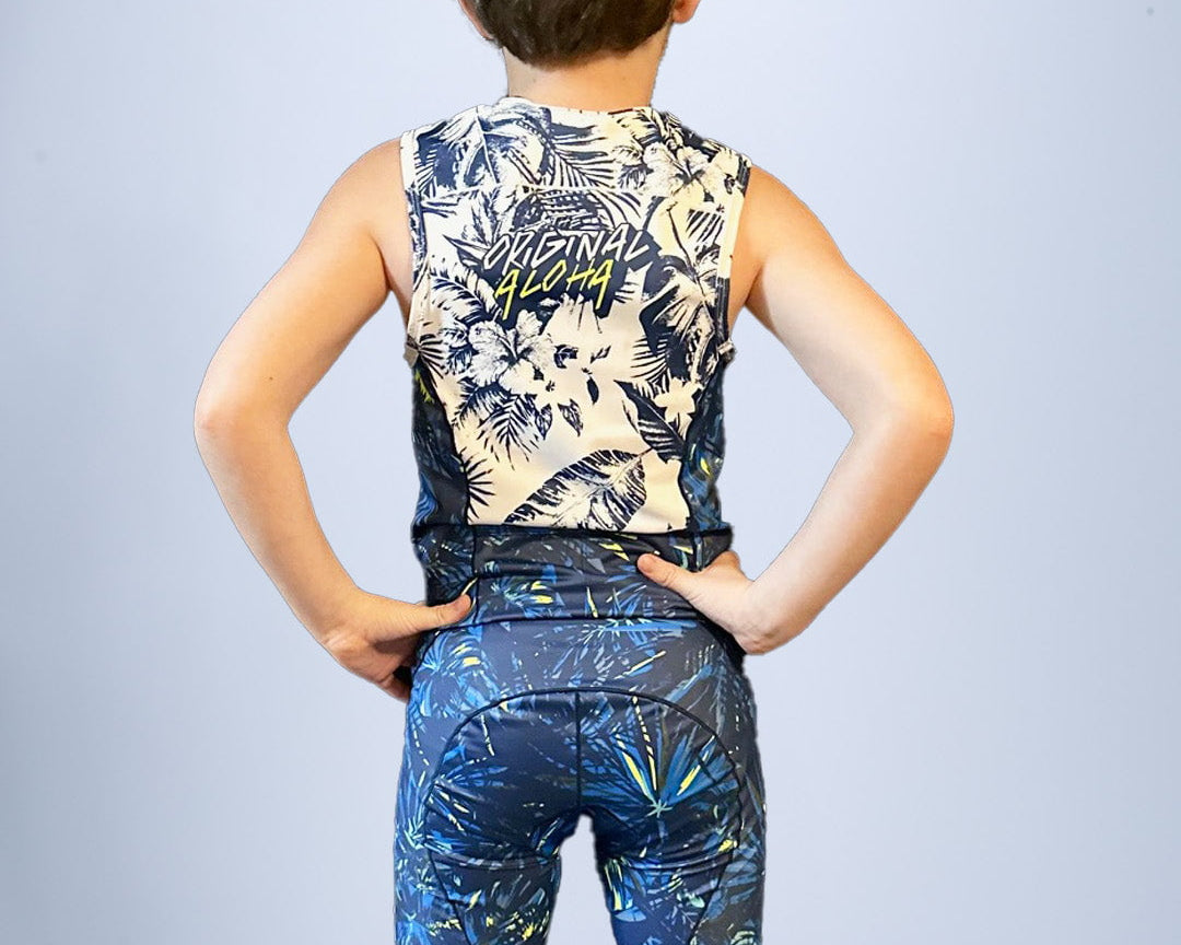 Zoot Sports KIDS Youth Ltd Protégé Tri Tank - Island Original Blue