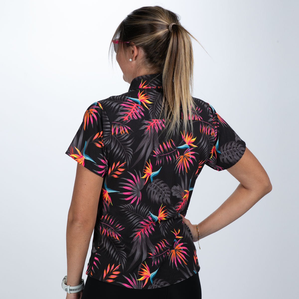 Zoot Sports LIFESTYLE Women's Ltd Party Shirt - Tropical Magic