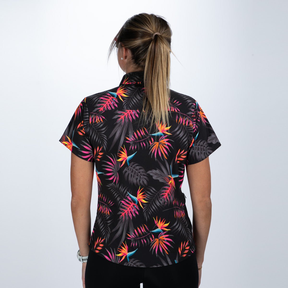 Zoot Sports LIFESTYLE Women's Ltd Party Shirt - Tropical Magic