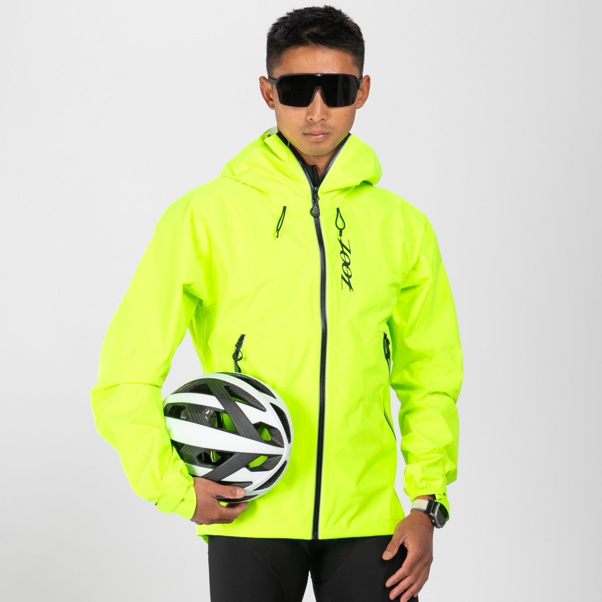 Zoot Sports OUTERWEAR Men's Elite FlashJacket - Safety Yellow