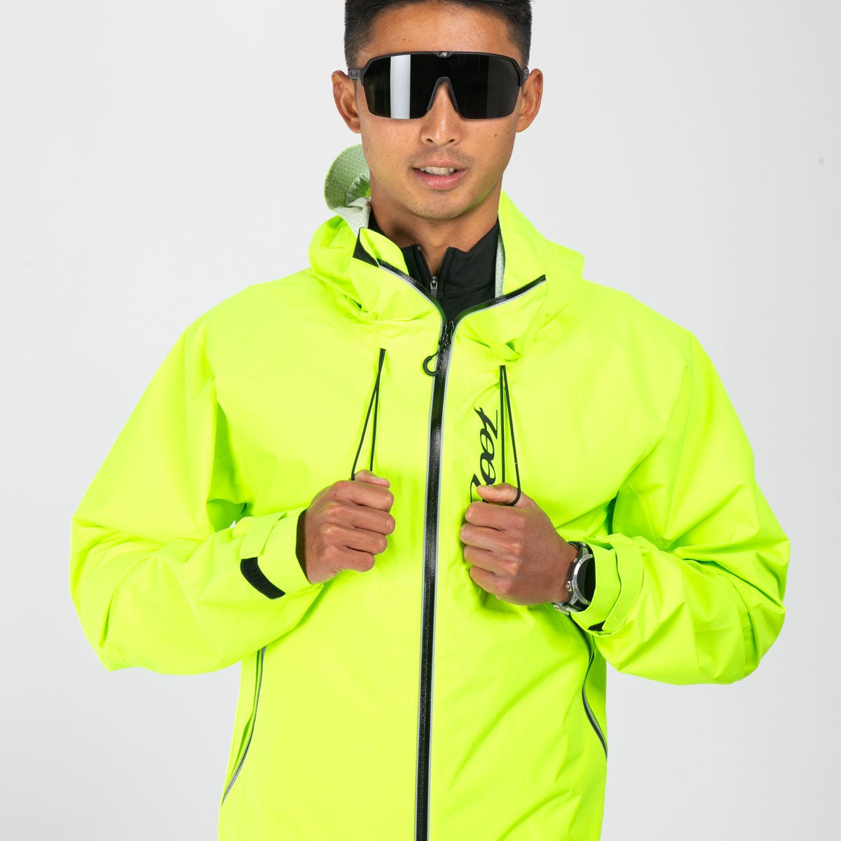 Zoot Sports OUTERWEAR Men's Elite FlashJacket - Safety Yellow