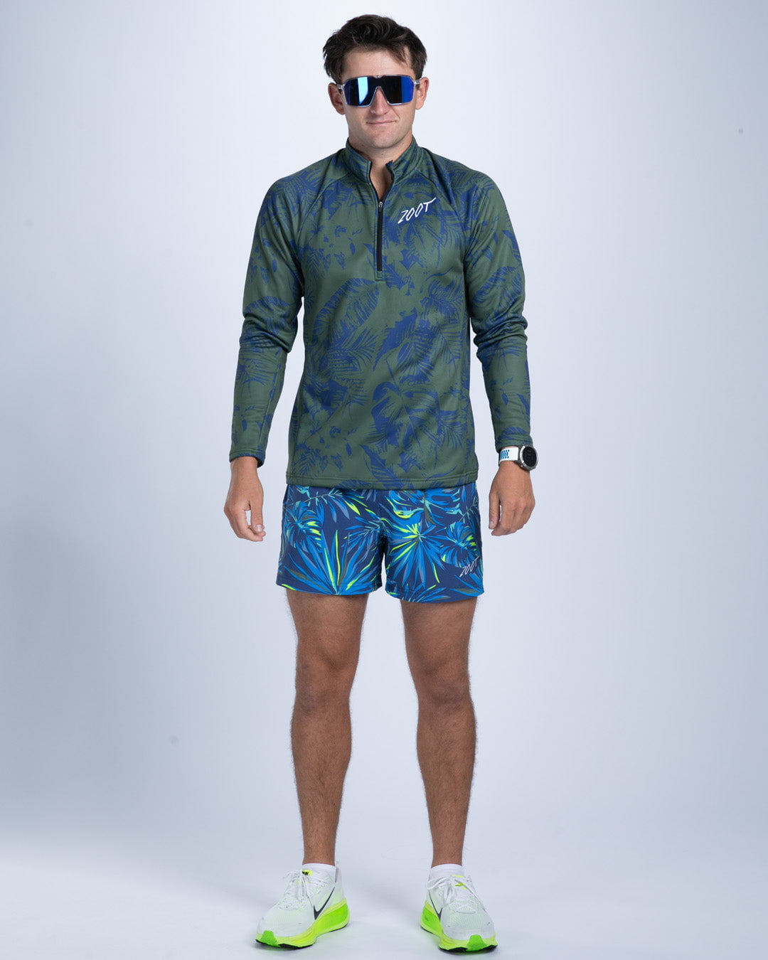 Zoot Sports RUN 1/2 ZIPS Men's Ltd Run Thermo 1/2 Zip  - Island Original