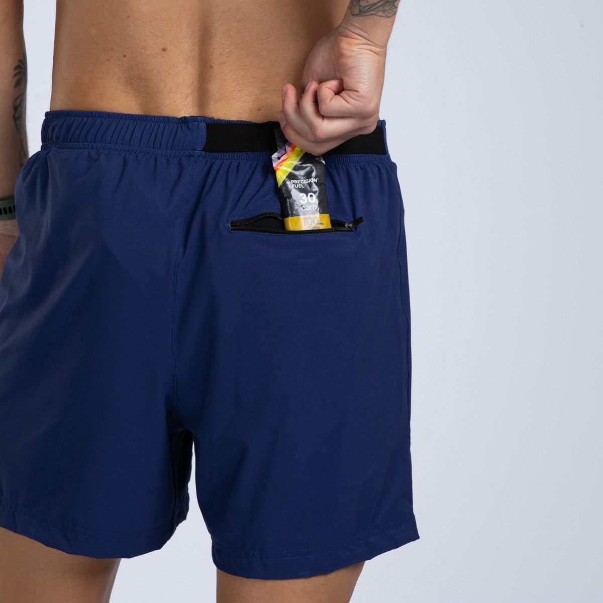 Zoot Sports RUN BOTTOMS Men's Core Run 5" Short - Navy