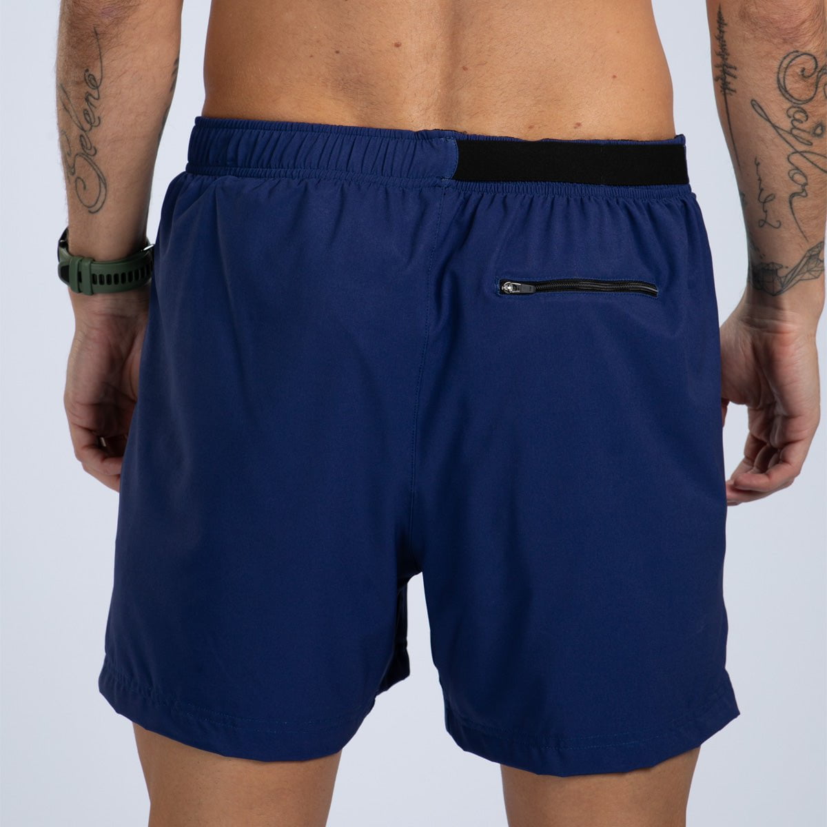 Zoot Sports RUN BOTTOMS Men's Core Run 5" Short - Navy