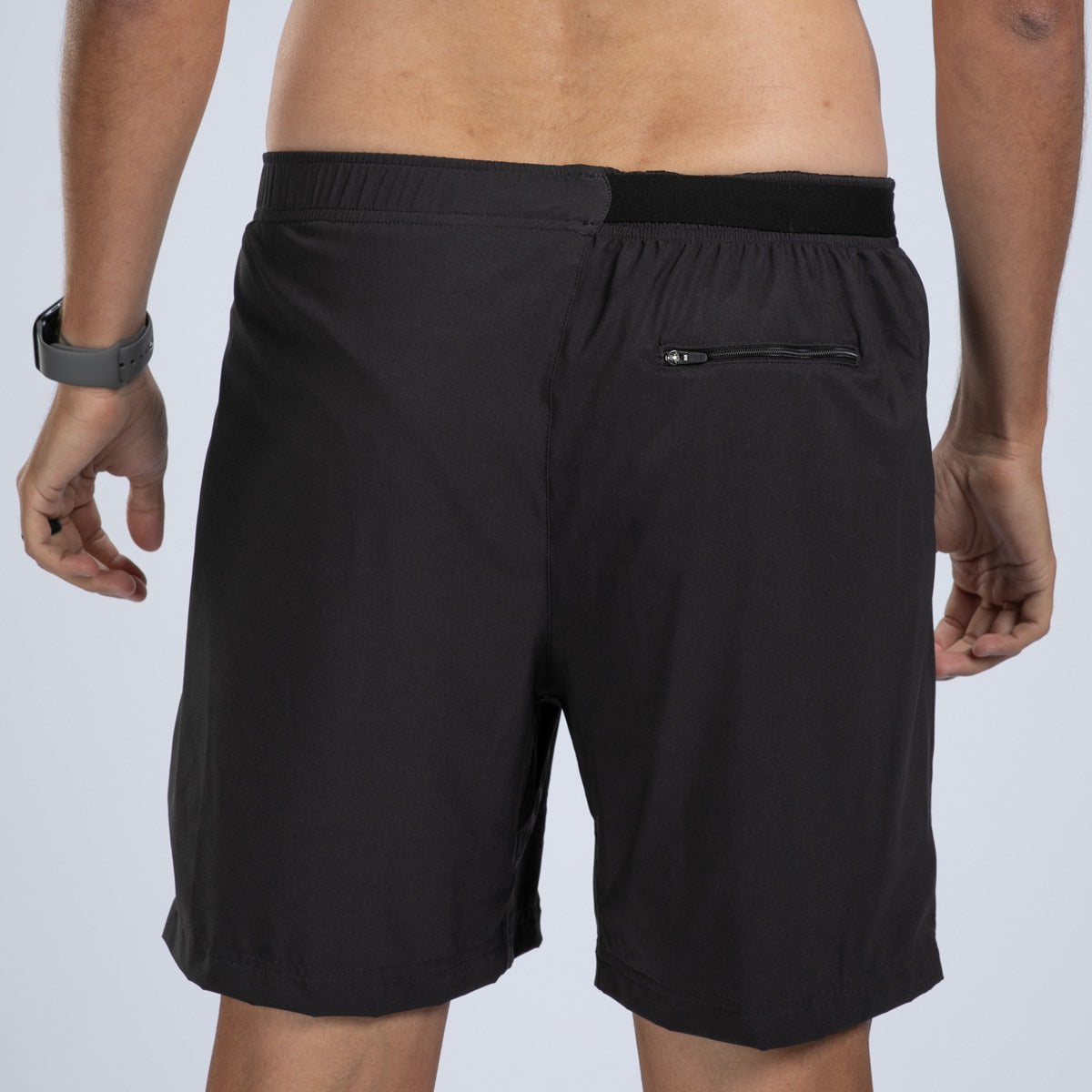Zoot Sports RUN BOTTOMS Men's Core Run 7" Short - Jet Black