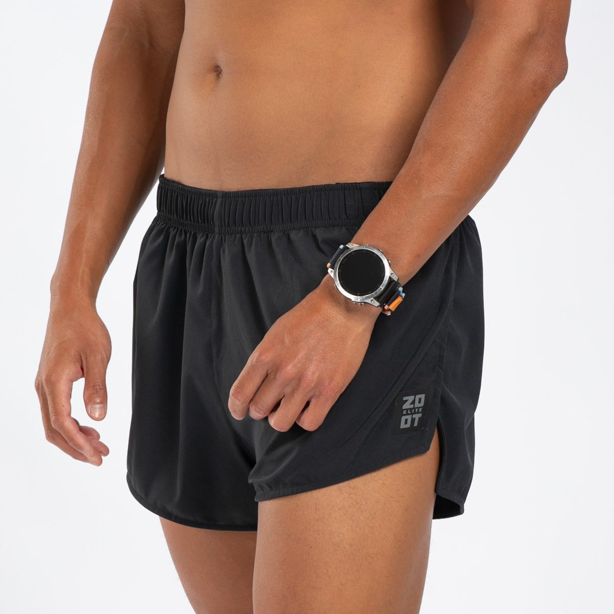 Zoot Sports RUN BOTTOMS Men's Elite Run 2" Short - Jet Black