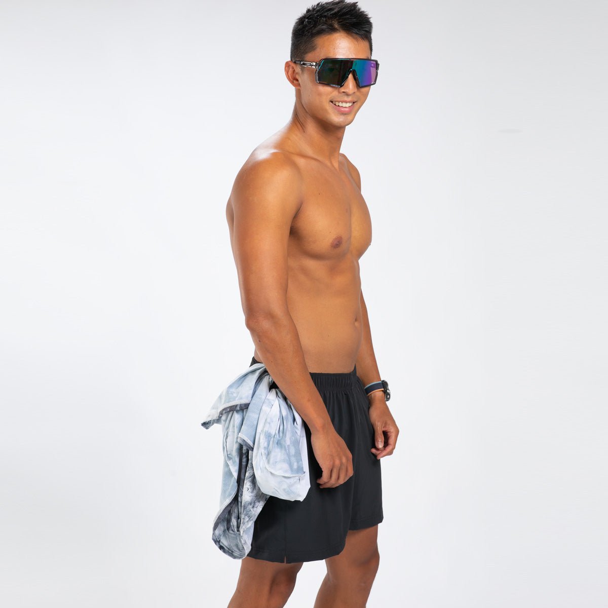 Zoot Sports RUN BOTTOMS Men's Elite Run 5" Short - Jet Black