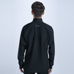 Zoot Sports RUN BOTTOMS Men's Elite Run Hallocore Thermal 1/2 Zip - Jet Black