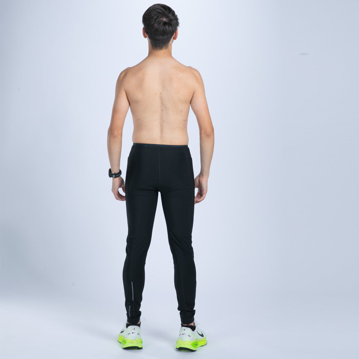 Zoot Sports RUN BOTTOMS Men's Elite Run Hallocore Thermal Tight - Jet Black