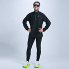 Zoot Sports RUN BOTTOMS Men's Elite Run Hallocore Thermal Tight - Jet Black