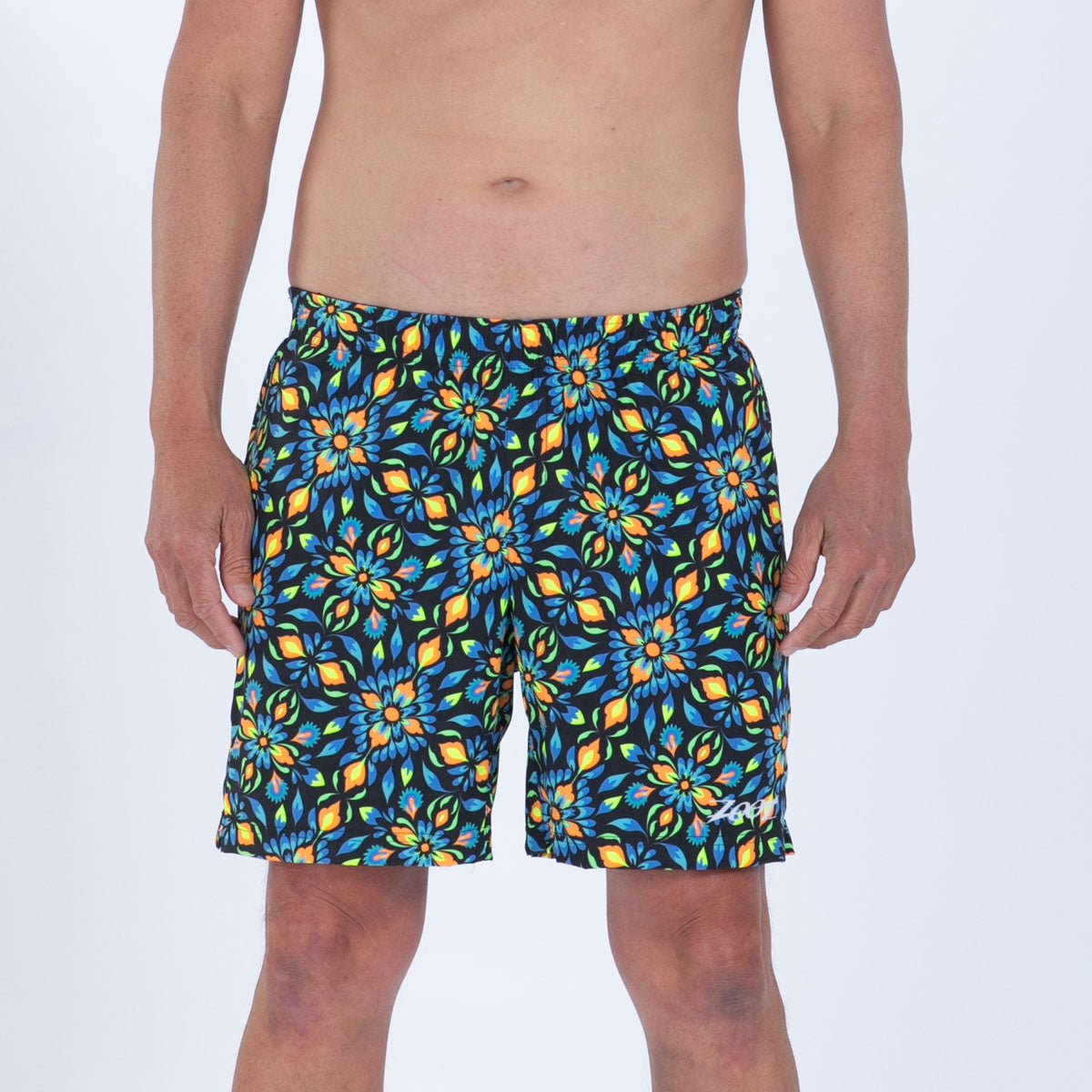 Zoot Sports RUN BOTTOMS Men's Ltd Run 7" Short - Kaleidoscope