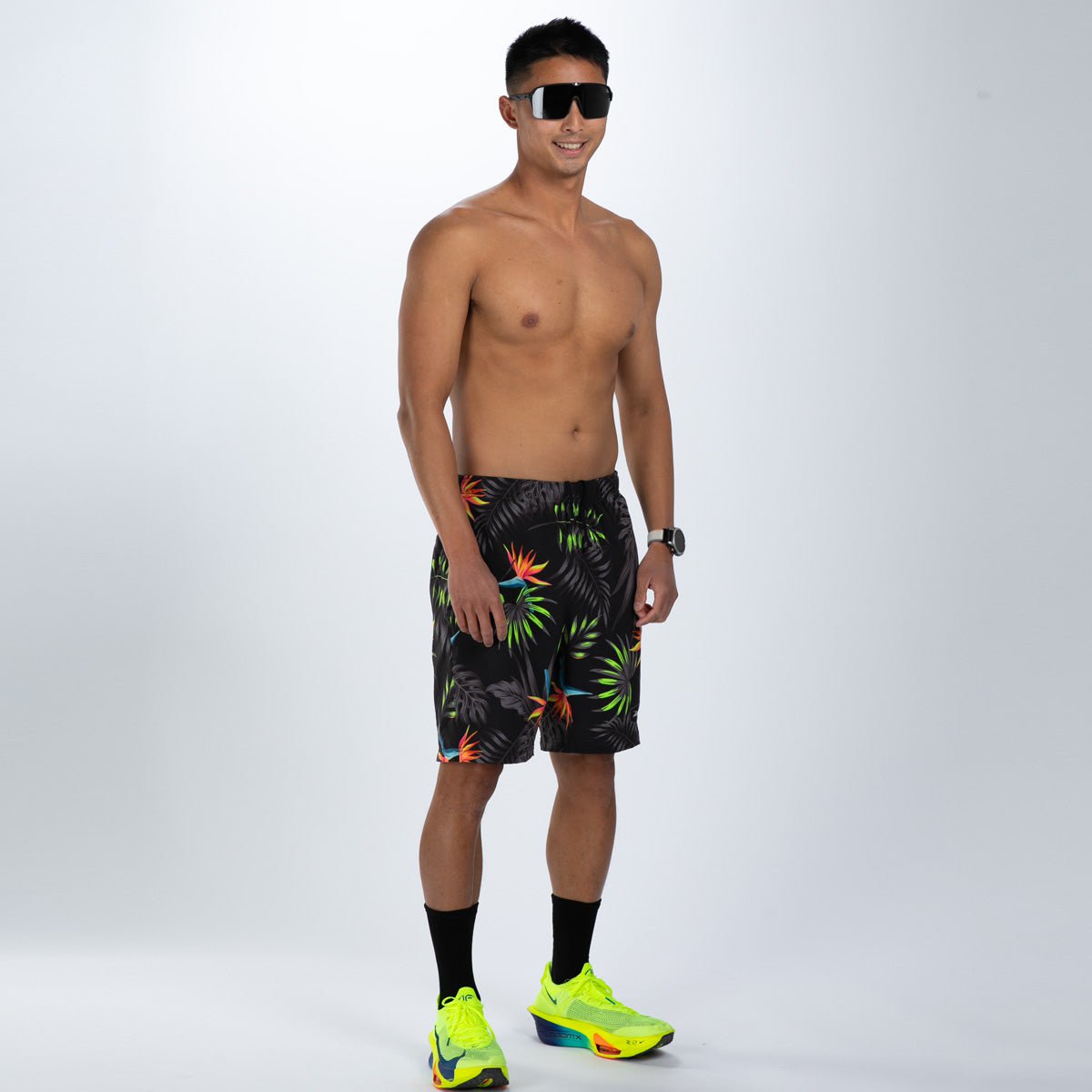 Zoot Sports RUN BOTTOMS Men's Ltd Run 8" Short 2 in 1 - Tropical Magic