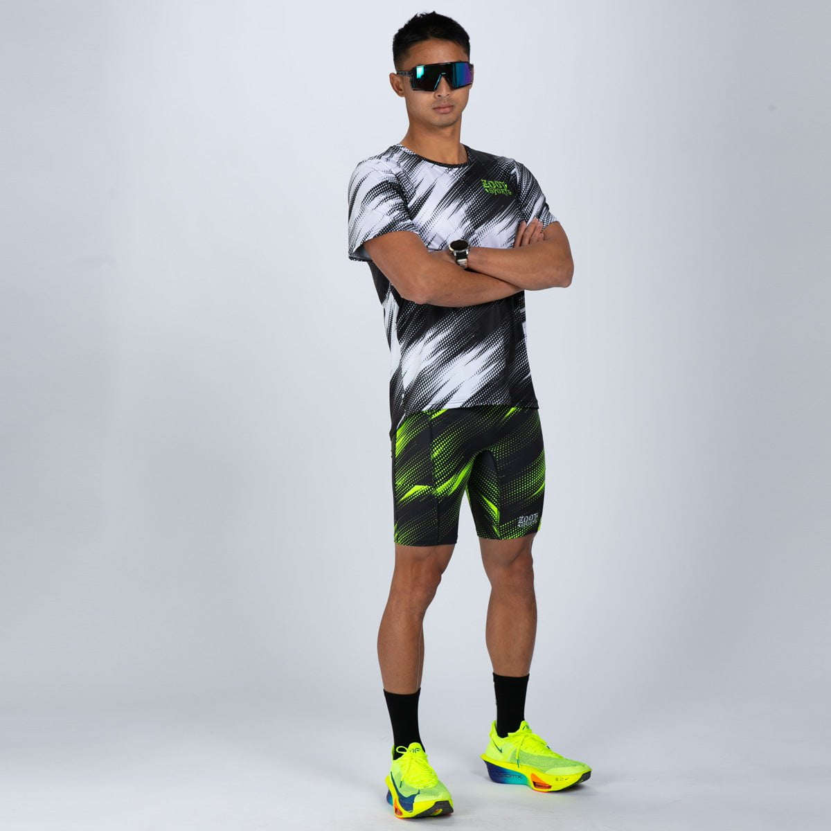Zoot Sports RUN BOTTOMS Men's Ltd Run 9 1/2" Tight - DriftSPEED