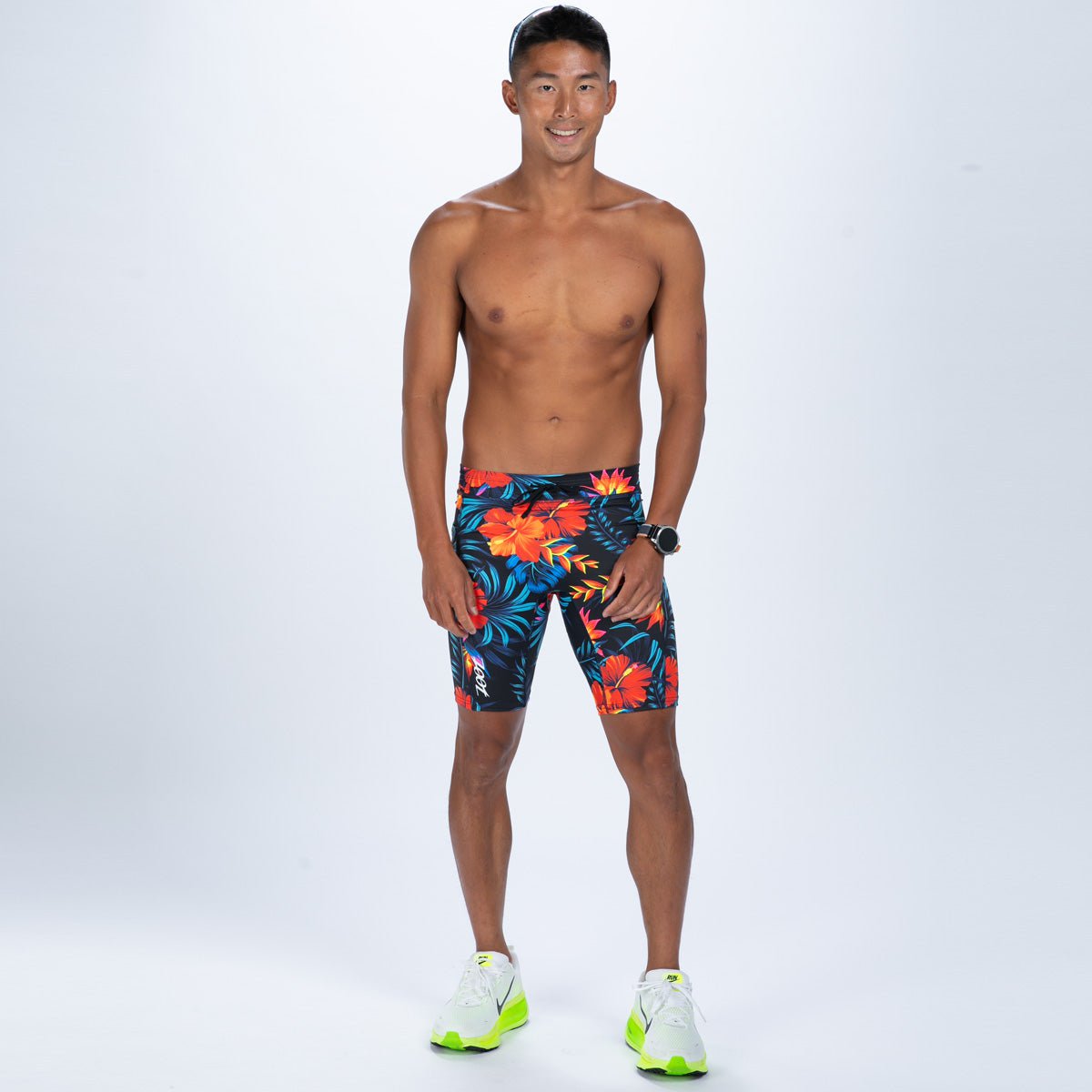 Zoot Sports RUN BOTTOMS Men's Ltd Run 9 1/2" Tight - King Kam