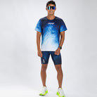 Zoot Sports RUN BOTTOMS Men's Ltd Run 9 1/2" Tight - La Plage