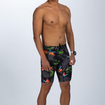 Zoot Sports RUN BOTTOMS Men's Ltd Run 9 1/2" Tight - Tropical Magic