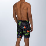 Zoot Sports RUN BOTTOMS Men's Ltd Run 9 1/2" Tight - Tropical Magic
