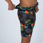 Zoot Sports RUN BOTTOMS Men's Ltd Run 9 1/2" Tight - Tropical Magic
