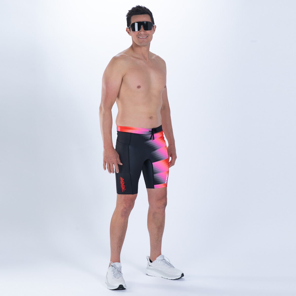 Zoot Sports RUN BOTTOMS Men's Ltd Run 9 1/2" Tight - Yo Yo Yo