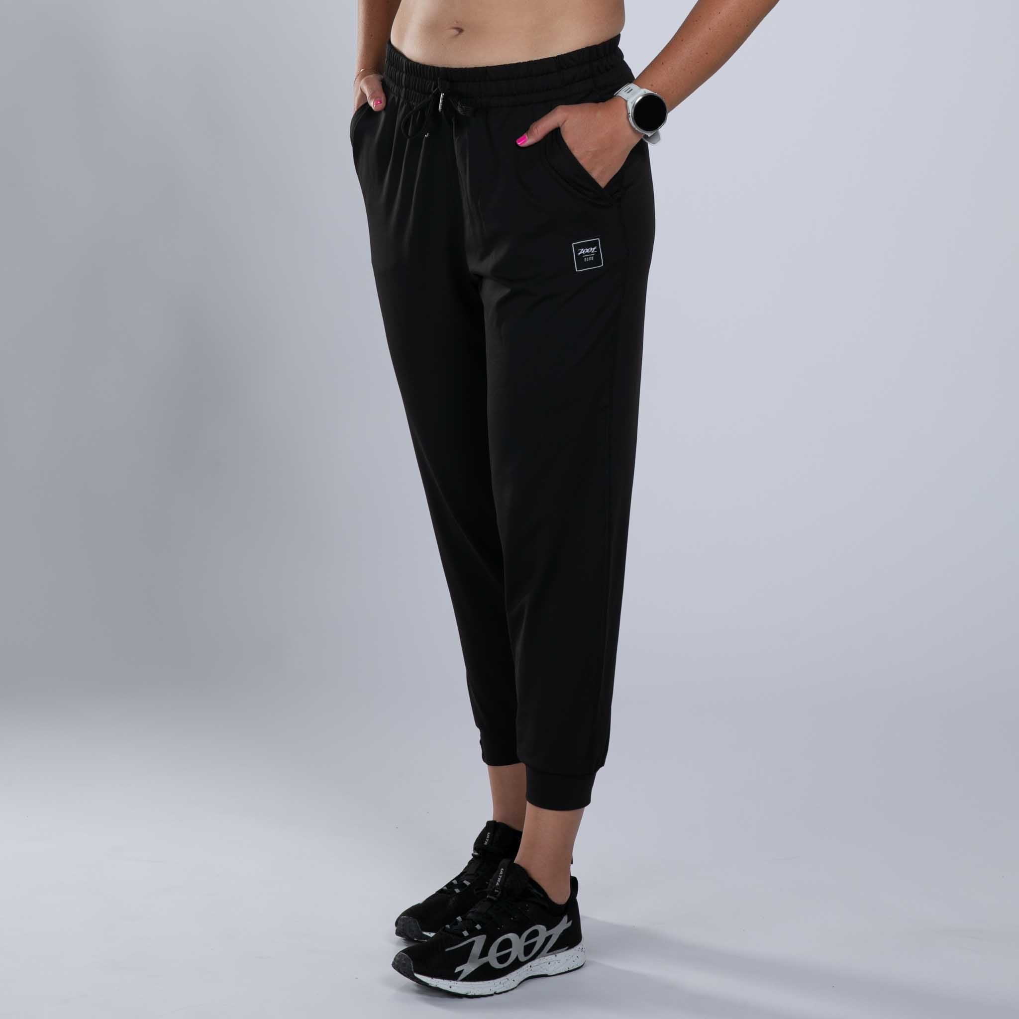 Zoot Sports RUN BOTTOMS Women's Elite Jogger - Black