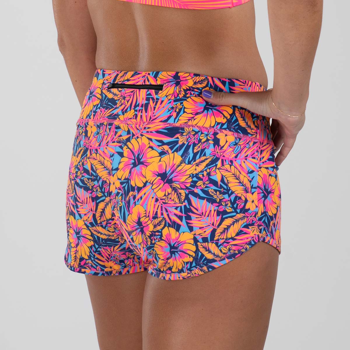 Zoot Sports RUN BOTTOMS Women's Ltd Run 3" Short - Club Aloha