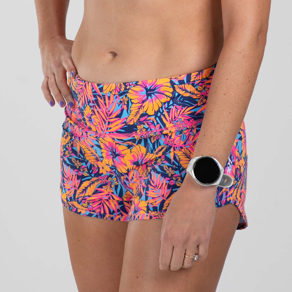 Zoot Sports RUN BOTTOMS Women's Ltd Run 3" Short - Club Aloha