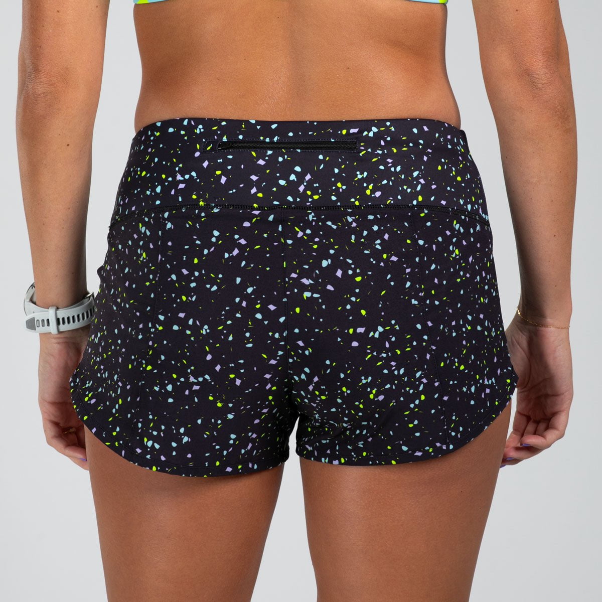 Zoot Sports RUN BOTTOMS Women's Ltd Run 3" Short - Electric
