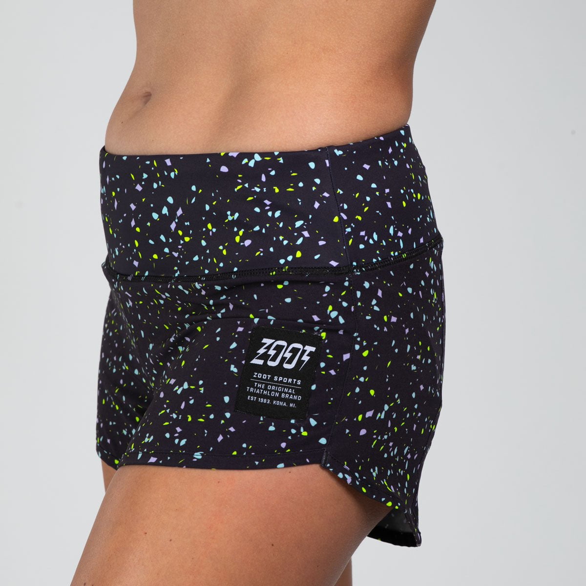 Zoot Sports RUN BOTTOMS Women's Ltd Run 3" Short - Electric