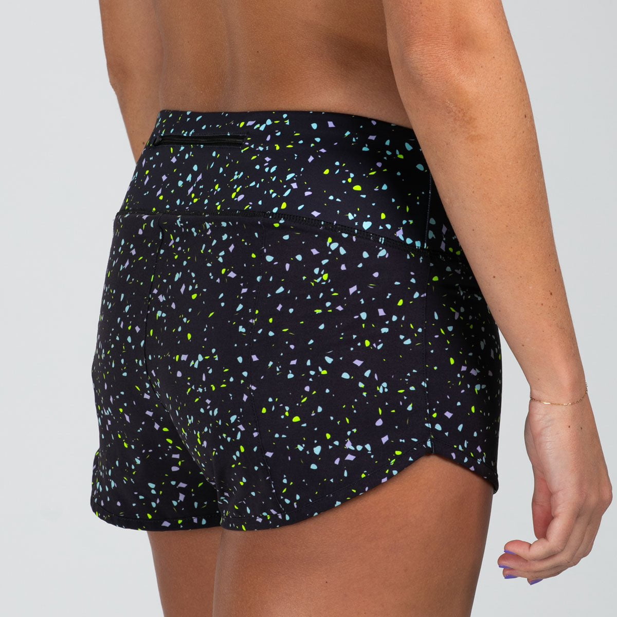 Zoot Sports RUN BOTTOMS Women's Ltd Run 3" Short - Electric
