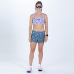 Zoot Sports RUN BOTTOMS Women's Ltd Run 3" Short - Kaleidoscope