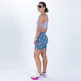 Zoot Sports RUN BOTTOMS Women's Ltd Run 6" Pulse High-Rise Short - Kaleidoscope