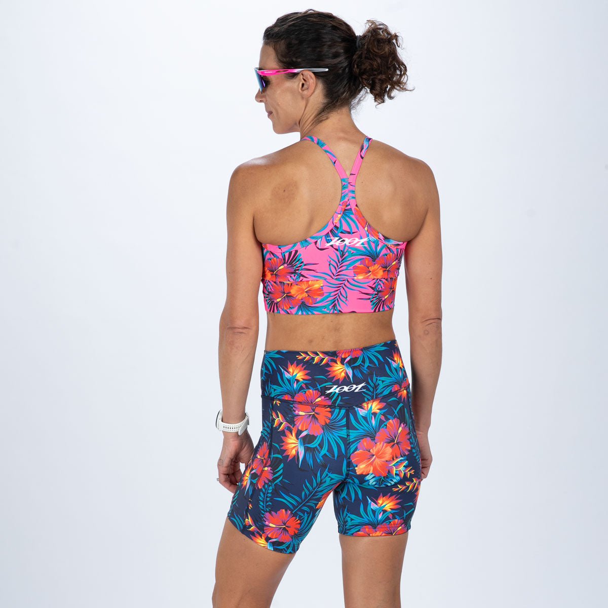 Zoot Sports RUN BOTTOMS Women's Ltd Run 6" Pulse High-Rise Short - Queen K
