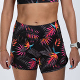 Zoot Sports RUN BOTTOMS Women's Ltd Run 6" Short - Tropical Magic
