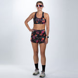 Zoot Sports RUN BOTTOMS Women's Ltd Run 6" Short - Tropical Magic