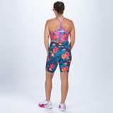 Zoot Sports RUN BOTTOMS Women's Ltd Run 8" Pulse High-Rise Short - Queen K