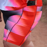 Zoot Sports RUN BOTTOMS Women's Ltd Run Athena 8" Pulse Short - Yo Yo Yo