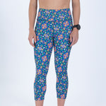 Zoot Sports RUN BOTTOMS Women's Ltd Run High Rise Capri - Kaleidoscope