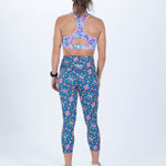 Zoot Sports RUN BOTTOMS Women's Ltd Run High Rise Capri - Kaleidoscope