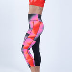 Zoot Sports RUN BOTTOMS Women's Ltd Run High Rise Capri - Yo Yo Yo