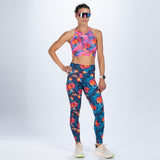 Zoot Sports RUN BOTTOMS Women's Ltd Run High Rise Tight - Queen K