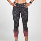 Zoot Sports RUN BOTTOMS Women's Ltd Run Pulse Capri - Darkside