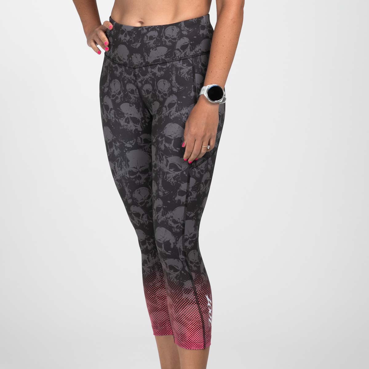 Zoot Sports RUN BOTTOMS Women's Ltd Run Pulse Capri - Darkside