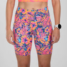 Zoot Sports RUN BOTTOMS Women's Ltd Run Pulse Long Short - Club Aloha