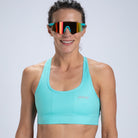 Zoot Sports RUN BRA Women's Core Run Bra - Aqua Blue